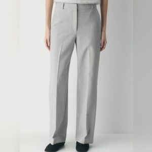 Babaton Light Gray Women's Trousers